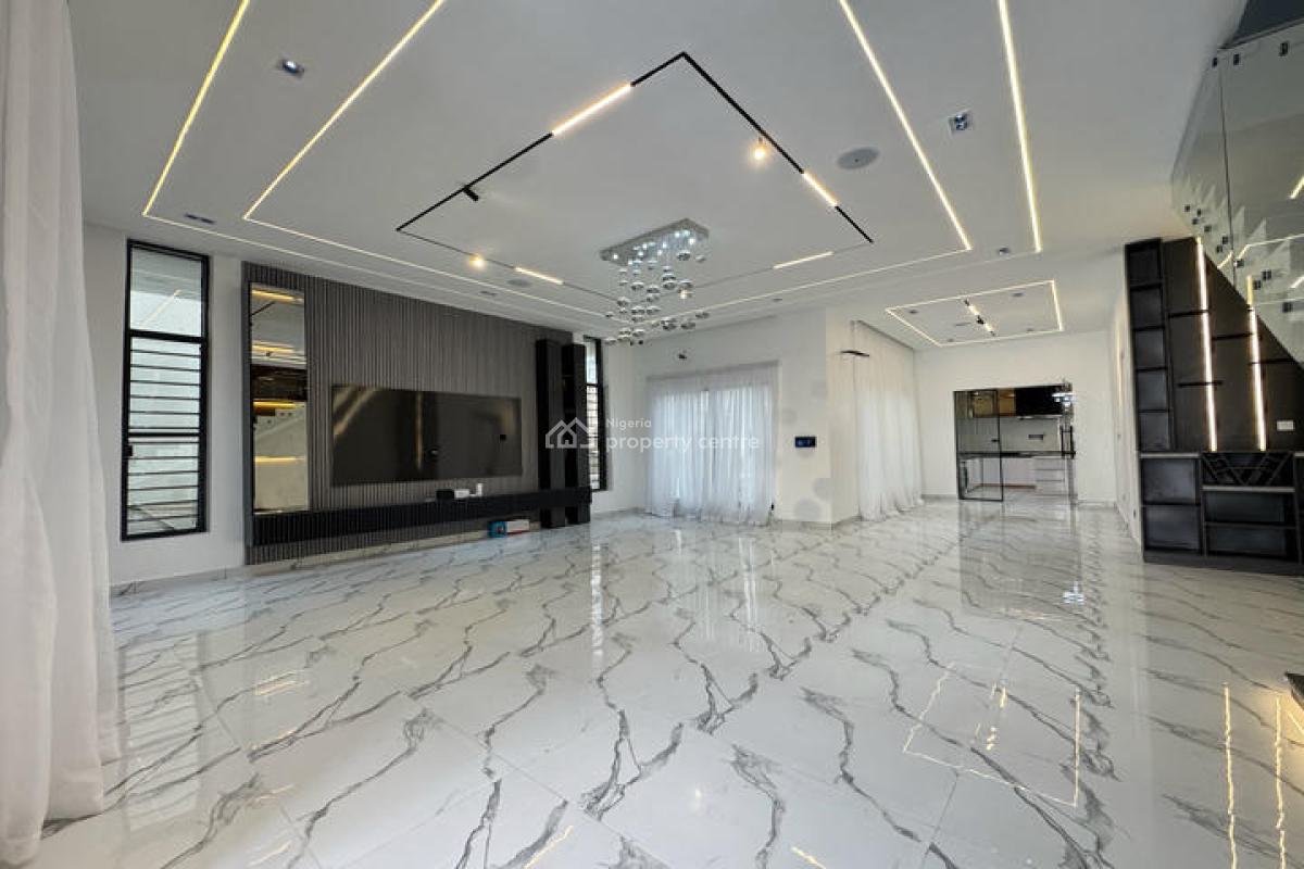 Luxury 5 Bedroom Detached House with Swimming Pool, Cinema and Bq, Lekki, Lagos, Detached Duplex for Sale
