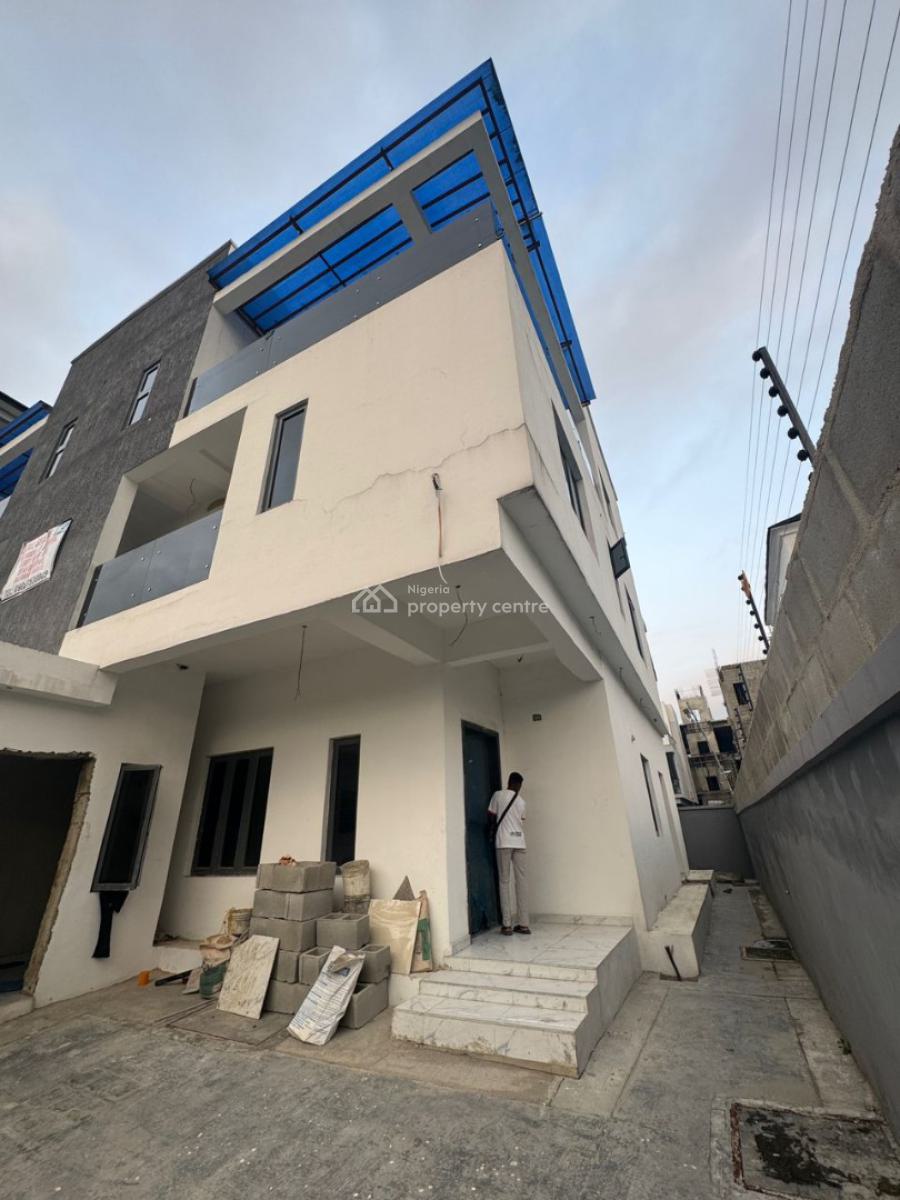 Lovely 3bedrooms Semi Detached with a Study Room and a Bq, Ikate, Lekki, Lagos, Flat / Apartment for Sale