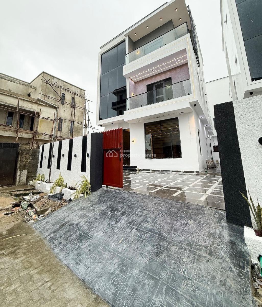 Contemporary 5 Bedroom Detached Duplex with Swimming Pool and Bq, Ologolo, Ologolo, Lekki, Lagos, Detached Duplex for Sale