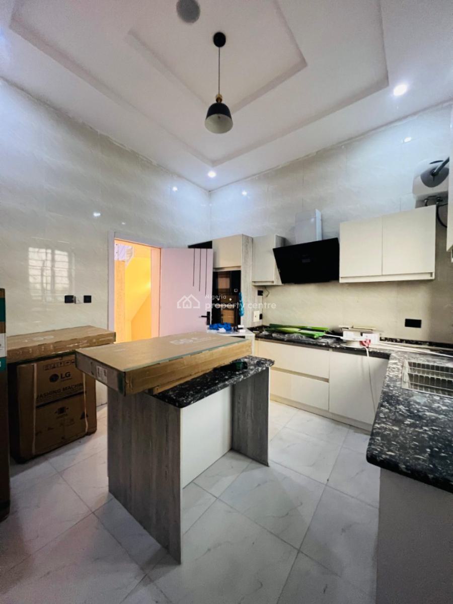 New & Fully Furnished 4 Bedroom Semi Detached Duplex with Bq, Chevron Drive, Lekki, Lagos, Semi-detached Duplex for Sale