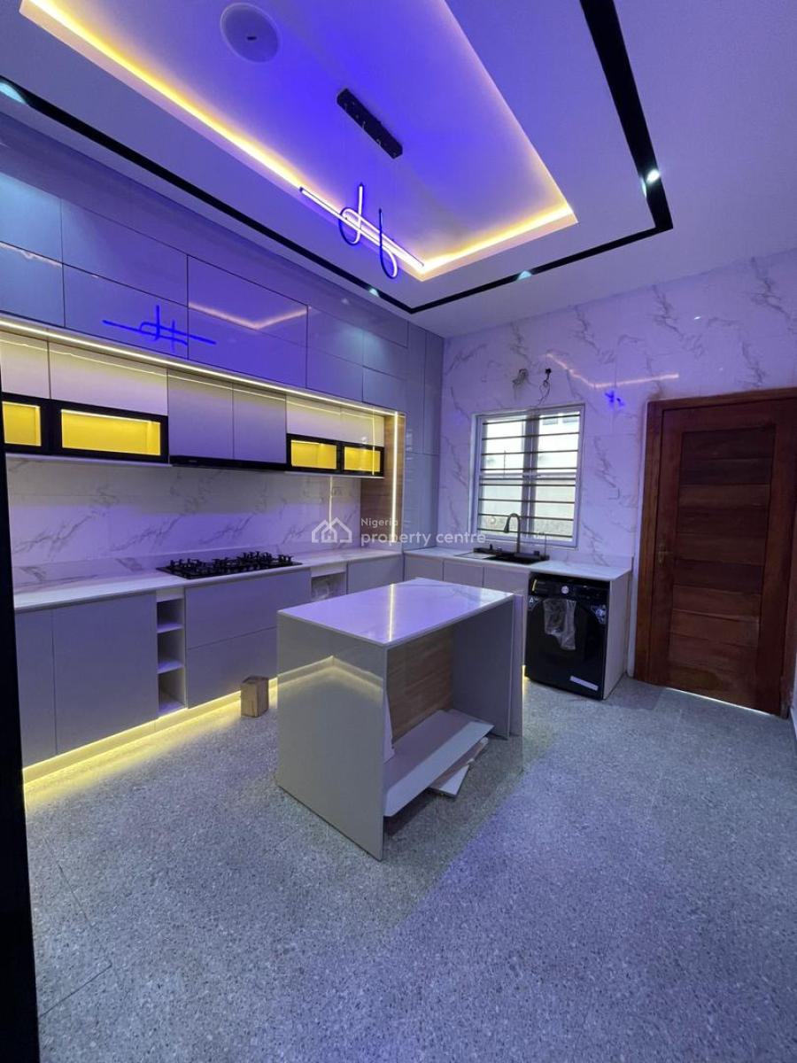 5bedroom Fully Detached Duplex with a Bq, Chevron, Lekki, Lagos, Detached Duplex for Sale