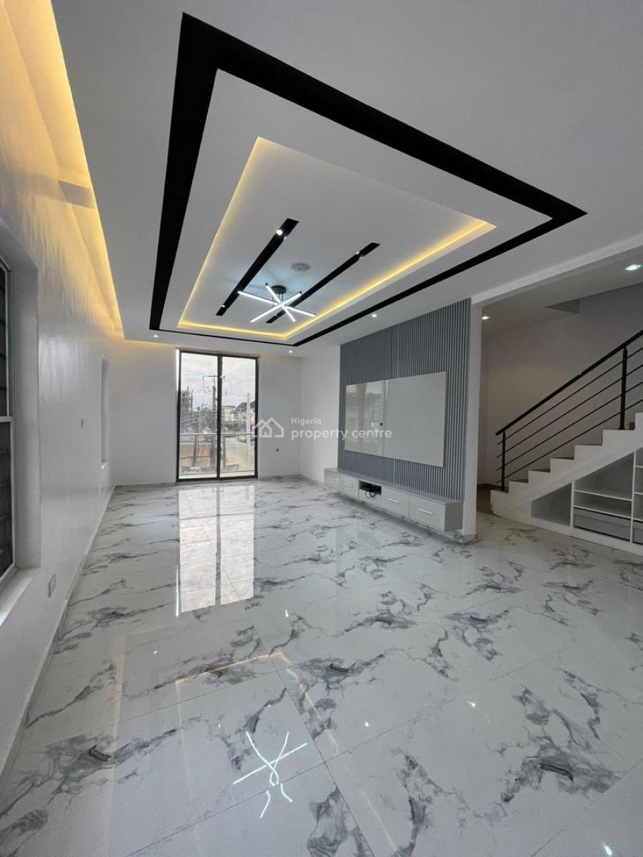 5bedroom Fully Detached Duplex with a Bq, Chevron, Lekki, Lagos, Detached Duplex for Sale