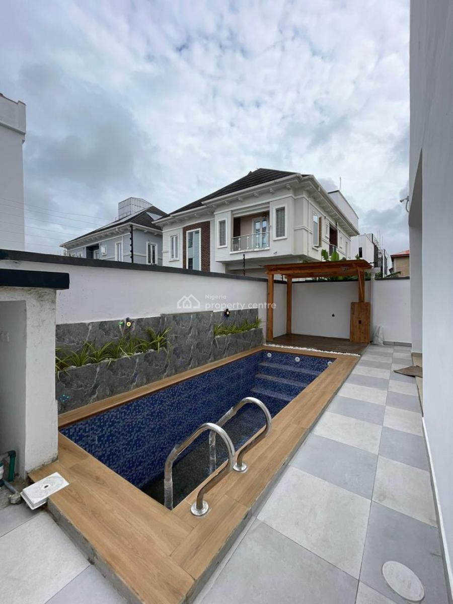 5bedroom Fully Detached Duplex with a Bq, Chevron, Lekki, Lagos, Detached Duplex for Sale