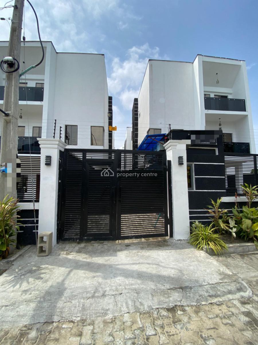 a Lovely Built  3 Bedroom Semi Detached Duplex with Bq., Ajah, Lagos, Semi-detached Duplex for Sale