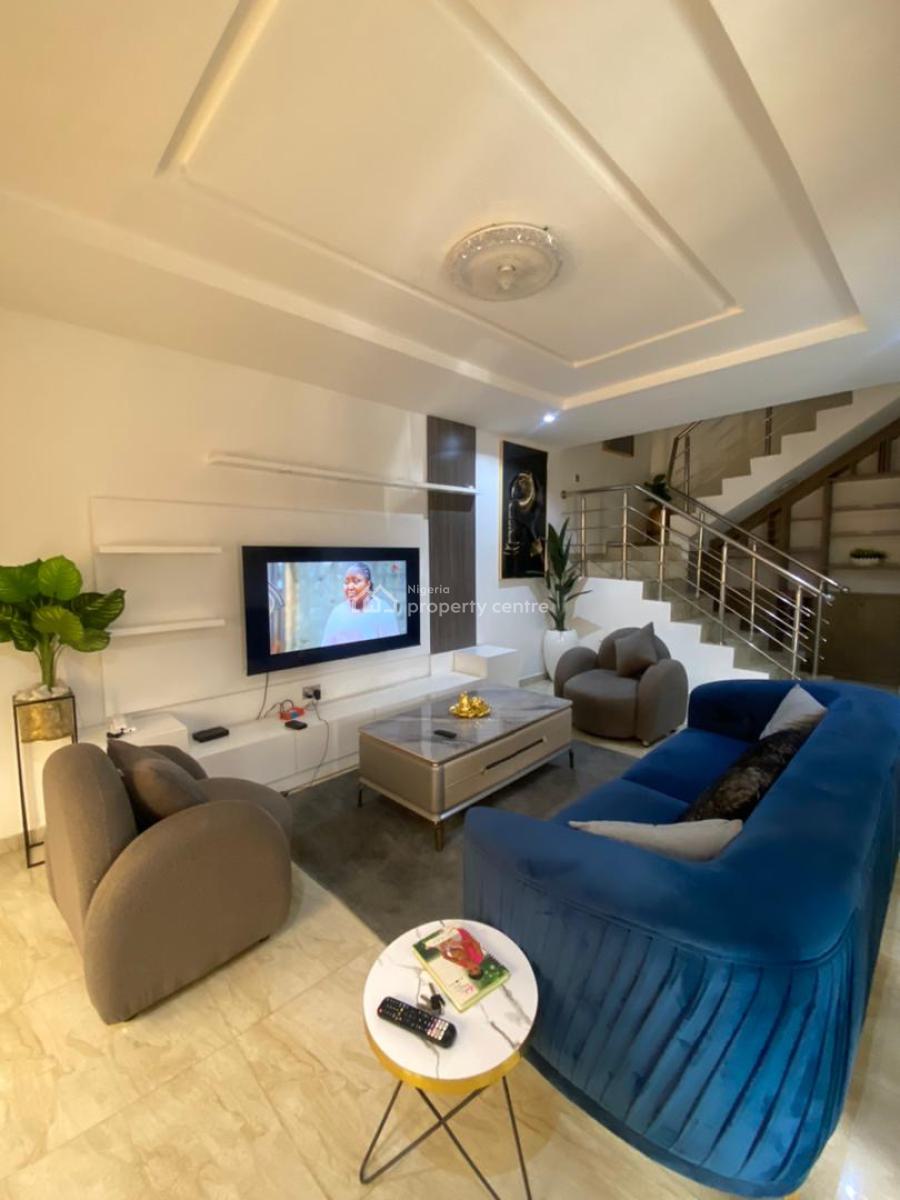 Fully Furnished 4 Bedroom Duplex, Guzape District, Abuja, Terraced Duplex for Rent