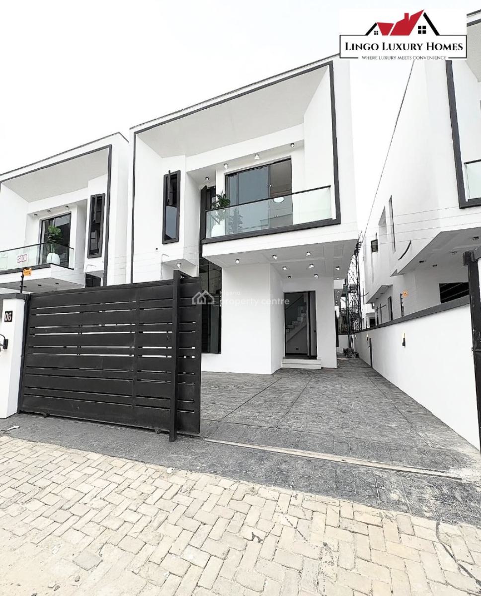 Stunning 4 Bedroom Semi Detached Duplex with Swimming Pool and Bq, Ikate, Lekki, Lagos, Semi-detached Duplex for Sale
