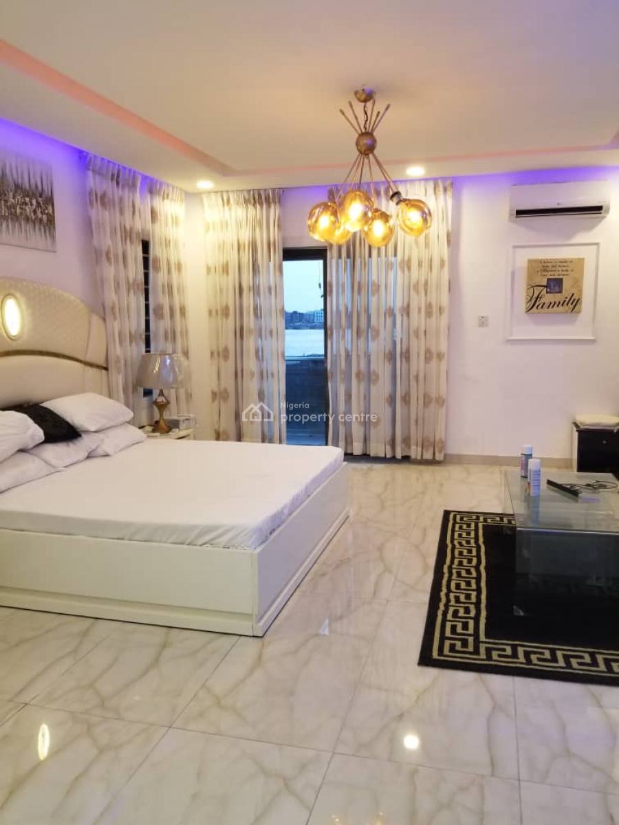 Luxury Waterfront 3 Bedrooms Fully Furnished Apartment, Banana Island, Ikoyi, Lagos, Flat / Apartment for Rent