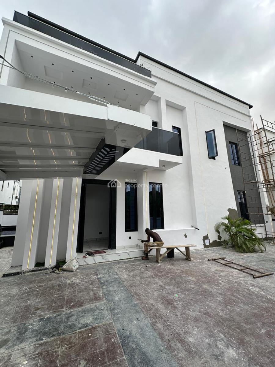 Uniquely-built Luxury Spacious 5 Bedroom Fully Detached Duplex, Ajah, Lagos, Detached Duplex for Sale