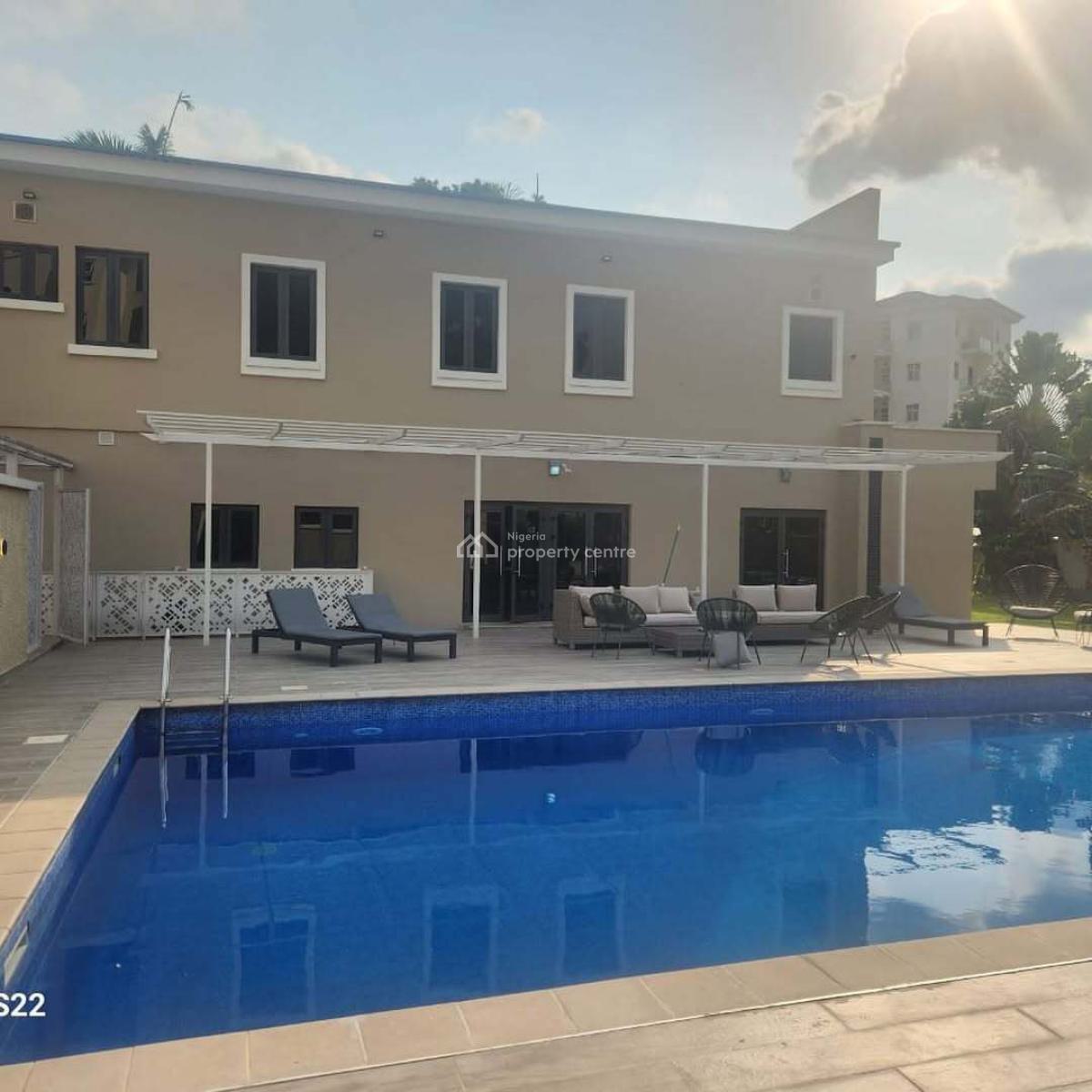 Fully Detached 5 Bedroom Residence, Banana Island, Ikoyi, Lagos, Detached Duplex for Rent