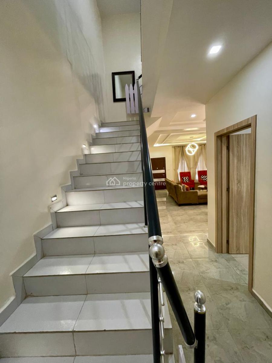 Fully Furnished & Serviced 4 Bedroom Semi-detached Duplex + Bq, Ikate, Lekki, Lagos, Semi-detached Duplex for Rent