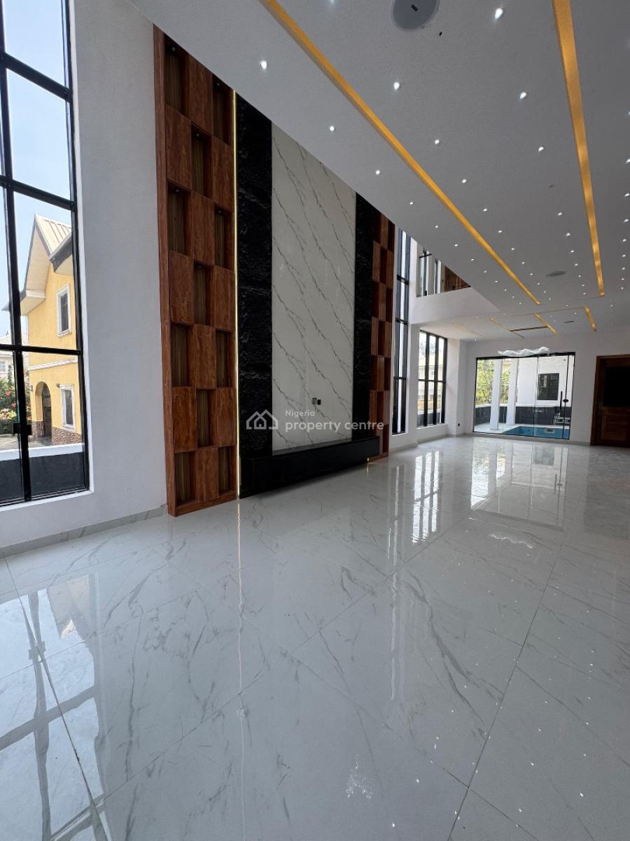 Luxury 5 Bedroom Detached Duplex with Pool and Bq, Ikota, Lekki, Lagos, Detached Duplex for Sale