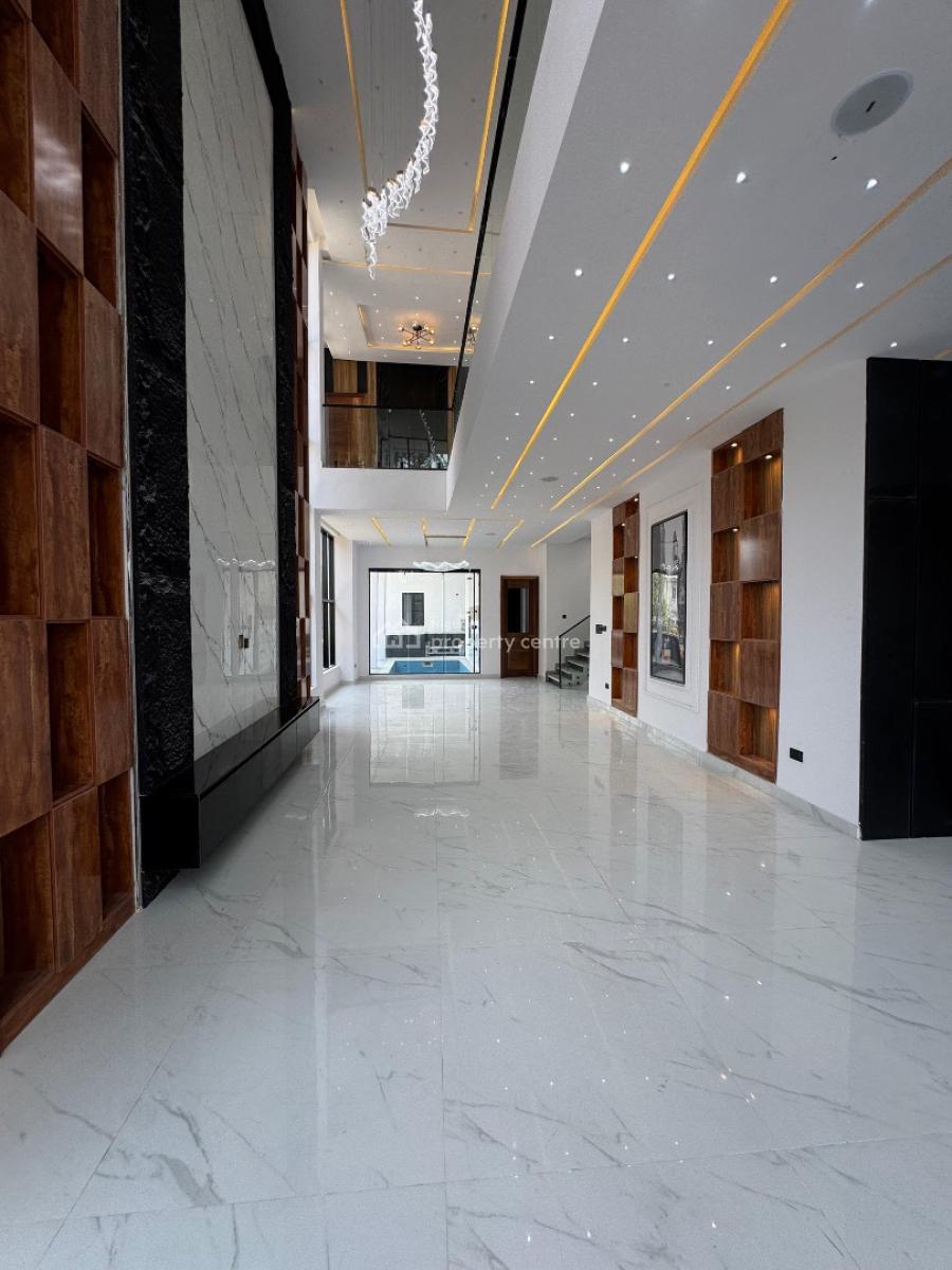 Luxury 5 Bedroom Detached Duplex with Pool and Bq, Ikota, Lekki, Lagos, Detached Duplex for Sale