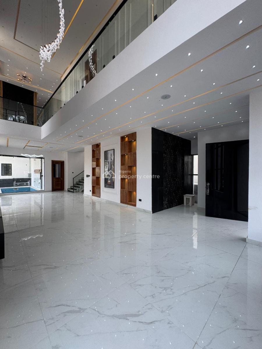 Luxury 5 Bedroom Detached Duplex with Pool and Bq, Ikota, Lekki, Lagos, Detached Duplex for Sale
