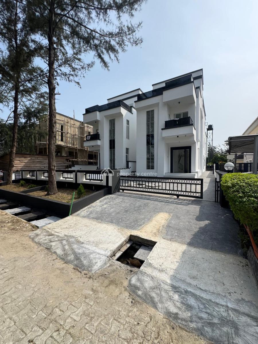 Spacious 5 Bedroom Detached Duplex with Pool , Bq  and Rooftop Terrace, Ikota, Lekki, Lagos, Detached Duplex for Sale