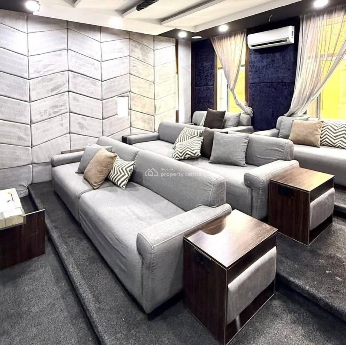 Luxurious 5 Bedroom Fully Detached Smart Duplex with 2 Rooms Bq, Cine, Dawaki, Gwarinpa, Abuja, Detached Duplex for Sale