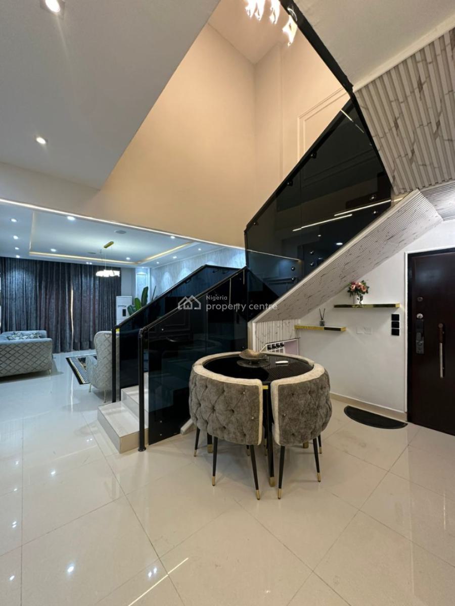 Luxuriously Furnished 3-bedroom Maisonette Duplex (no Bq), Osborne Phase 2 Estate, Osborne, Ikoyi, Lagos, Detached Duplex for Rent