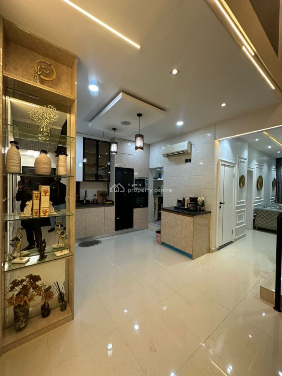 Luxuriously Furnished 3-bedroom Maisonette Duplex (no Bq), Osborne Phase 2 Estate, Osborne, Ikoyi, Lagos, Detached Duplex for Rent