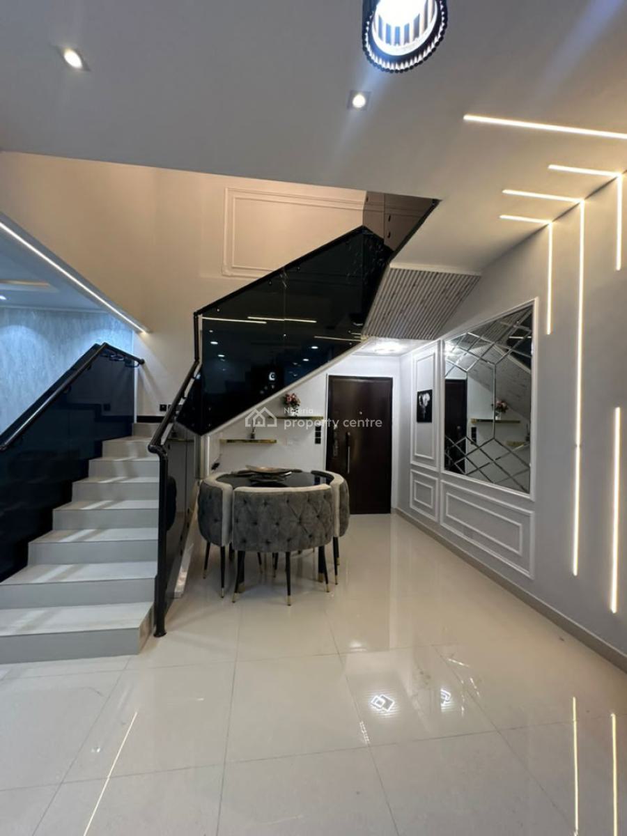 Luxuriously Furnished 3-bedroom Maisonette Duplex (no Bq), Osborne Phase 2 Estate, Osborne, Ikoyi, Lagos, Detached Duplex for Rent