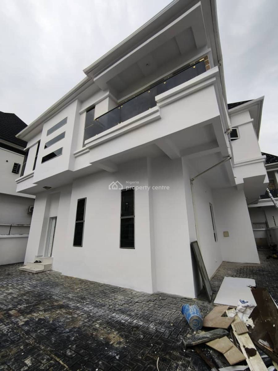 Self Service Secured 5bedroom Fully Detached Duplex+ Boys Quarter, Chevron Alternative Route Lekki, Lekki, Lagos, Detached Duplex for Rent