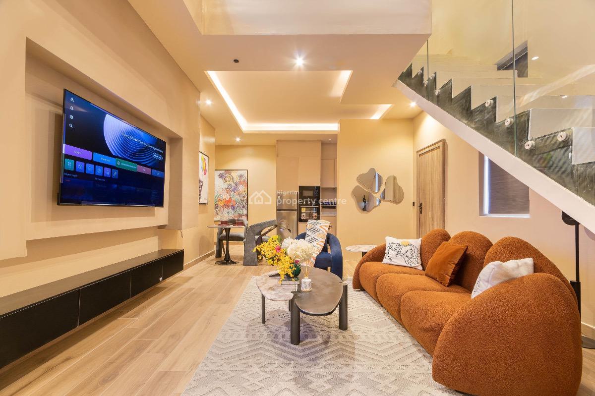 Luxury One Bedroom Loft, Lekki Right, Lekki, Lagos, Terraced Duplex Short Let