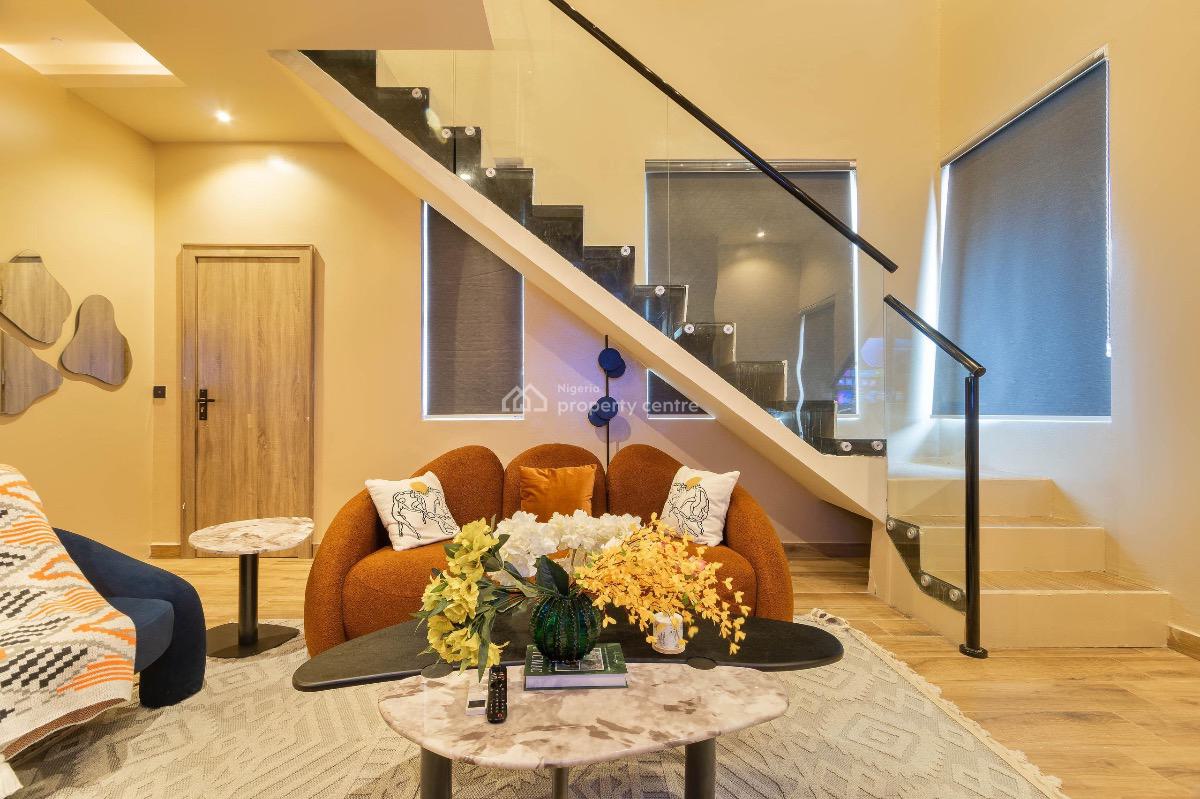 Luxury One Bedroom Loft, Lekki Right, Lekki, Lagos, Terraced Duplex Short Let