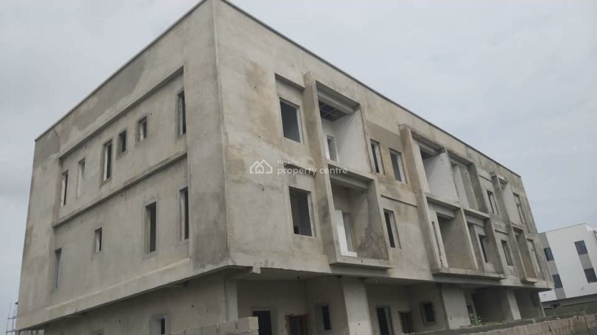 Luxurious 4 Bedroom Triplex with Bq in a Beautiful Estate, Off Freedom Way, Lekki Phase 1, Lekki, Lagos, Terraced Duplex for Sale