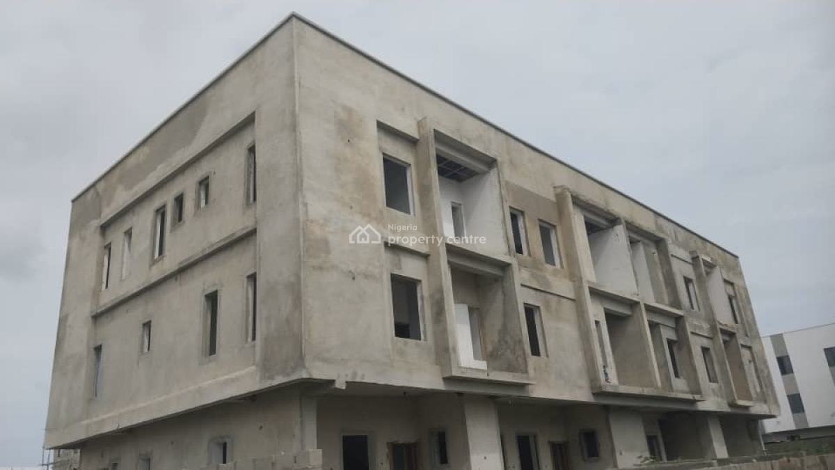 Luxurious 4 Bedroom Triplex with Bq in a Beautiful Estate, Off Freedom Way, Lekki Phase 1, Lekki, Lagos, Terraced Duplex for Sale