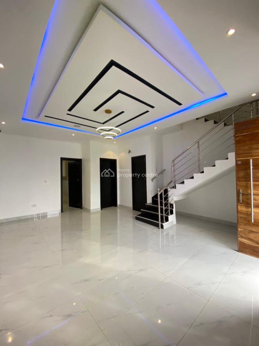 Well Finished 4 Bedroom Semi Detached Duplex with Bq, Chevron, Lekki, Lagos, Semi-detached Duplex for Sale