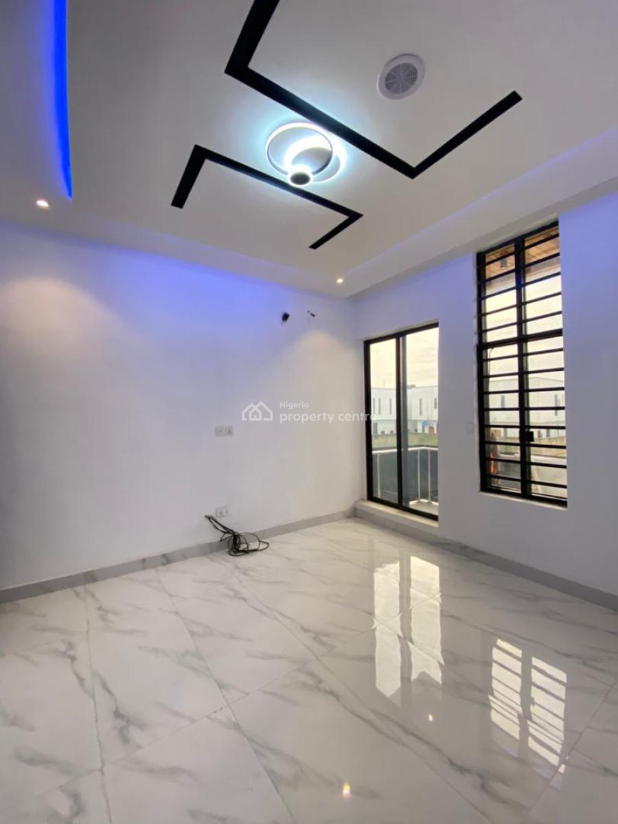 Well Finished 4 Bedroom Semi Detached Duplex with Bq, Chevron, Lekki, Lagos, Semi-detached Duplex for Sale