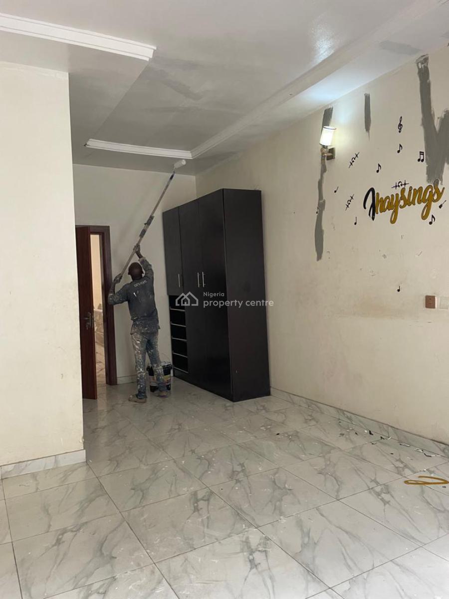 a Well Renovated 4 Bedrooms Semi Detached Duplex, Chevron, Lekki, Lagos, Semi-detached Duplex for Rent