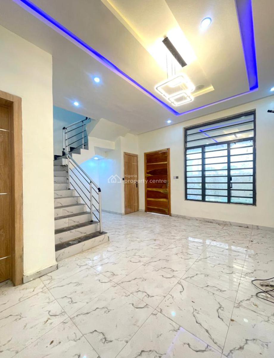3 Bedroom Terrace Duplex with Solar Panel, Inverter and a Room Bq, Ajah, Lagos, Terraced Duplex for Sale