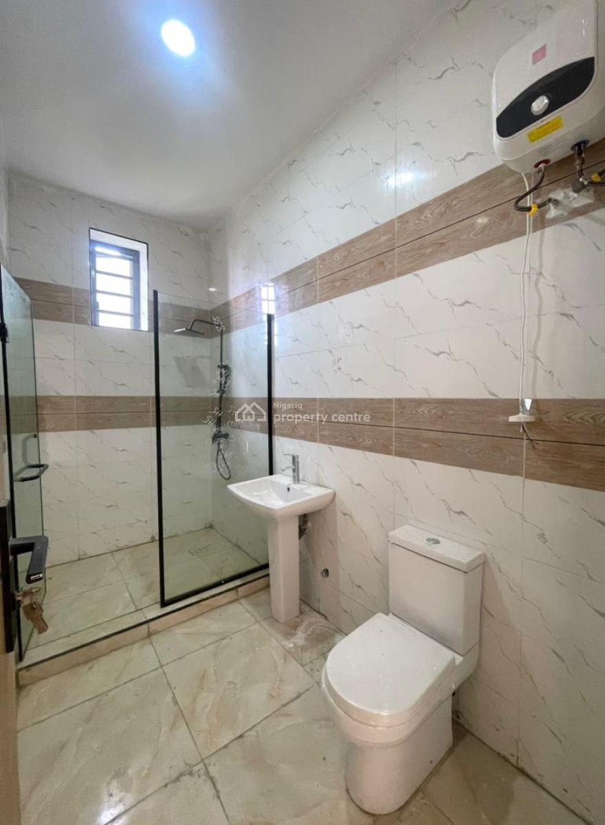 3 Bedroom Terrace Duplex with Solar Panel, Inverter and a Room Bq, Ajah, Lagos, Terraced Duplex for Sale