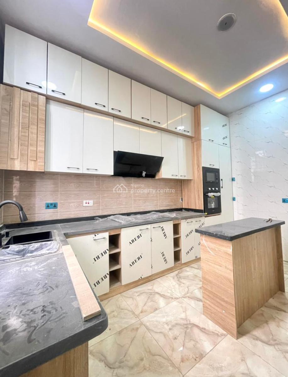 3 Bedroom Terrace Duplex with Solar Panel, Inverter and a Room Bq, Ajah, Lagos, Terraced Duplex for Sale