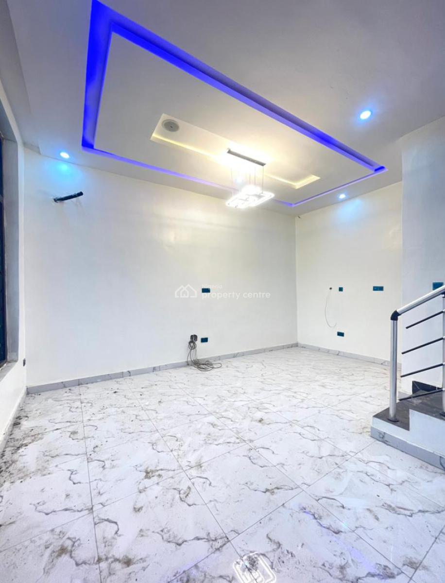 3 Bedroom Terrace Duplex with Solar Panel, Inverter and a Room Bq, Ajah, Lagos, Terraced Duplex for Sale