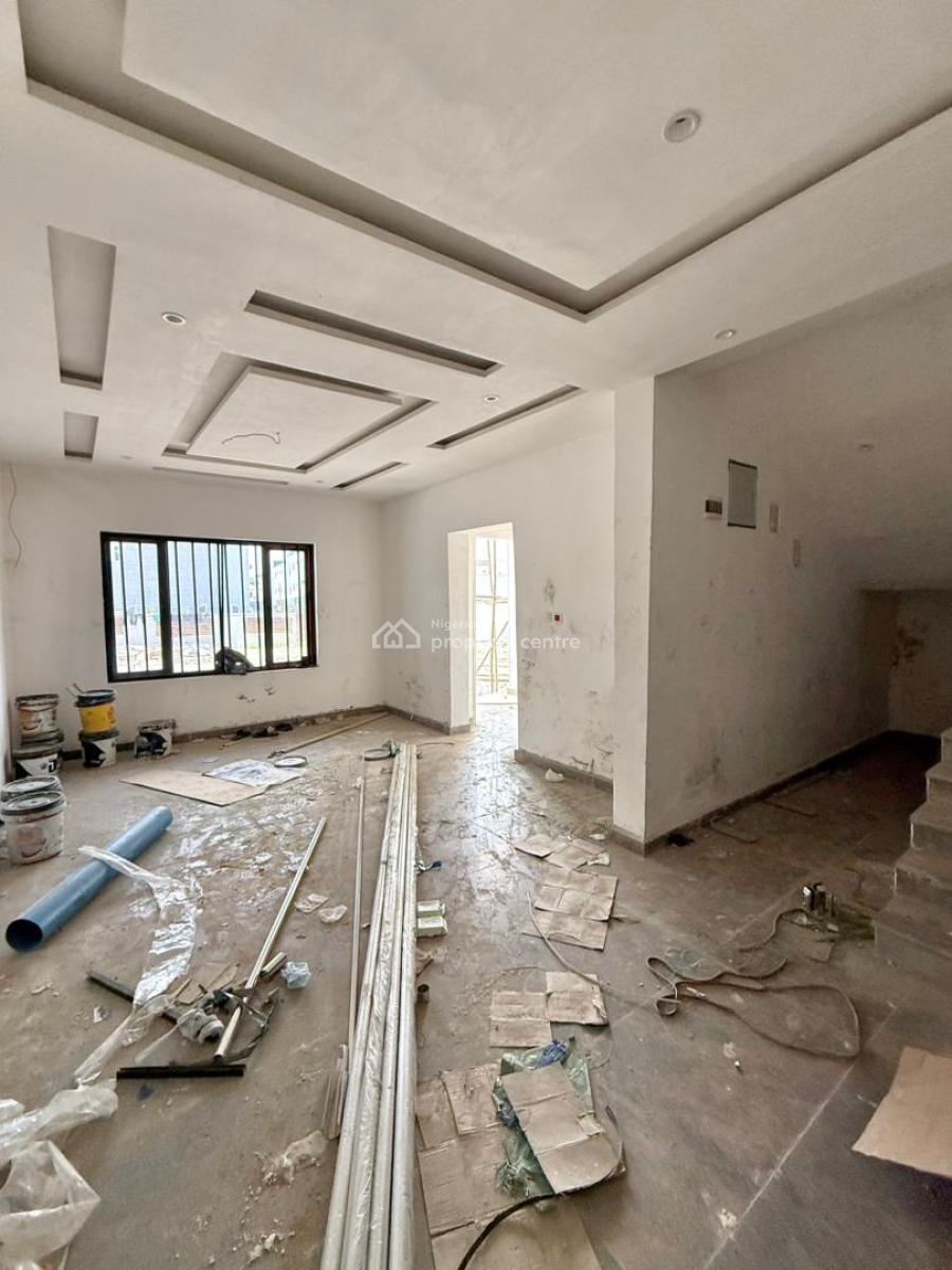 Nicely Built 4 Bedroom Terrace Duplex with a Room Bq, Jahi, Abuja, Terraced Duplex for Sale