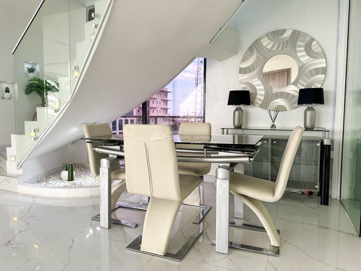 One of a Kind Furnished 3 Bedroom Penthouse with Pool & 24/7 Light, Lekki Phase 1, Lekki, Lagos, Flat / Apartment for Rent