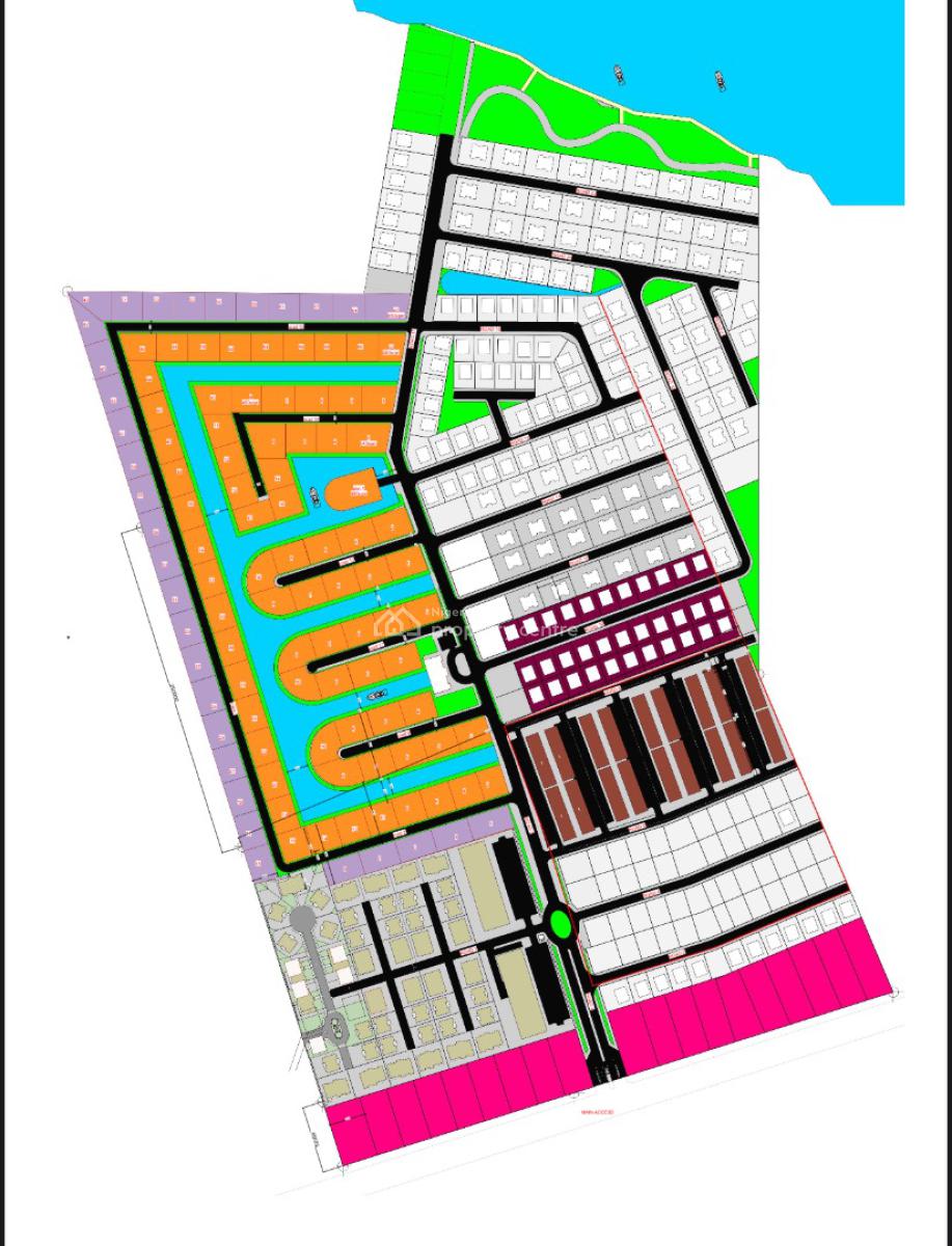 Premium Waterfront Plots with C of O in a Gated Secured Estate, Opposite Lakowe Lakes & Golf, Lakowe, Ibeju Lekki, Lagos, Mixed-use Land for Sale