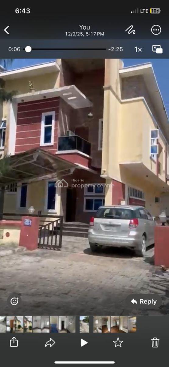 Just Out 4 Semidetached with Bq, Orchid, Lekki, Lagos, Semi-detached Duplex for Rent