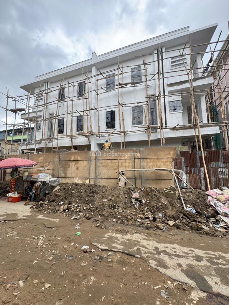 Newly Built 4 Bedroom Semi Detached Duplex with Bq, Ebute Metta West, Yaba, Lagos, Semi-detached Duplex for Sale