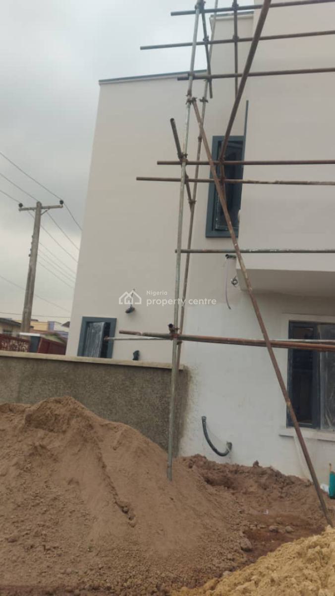 Newly Built 3 Bedroom Terrace Duplex, in a Serene Estate Off College Road, Ogba, Ikeja, Lagos, Terraced Duplex for Sale