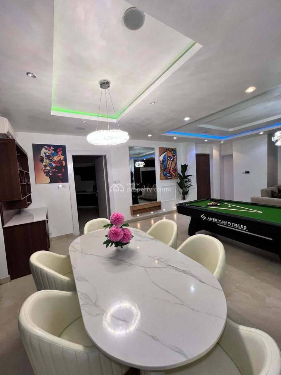 Luxurious & Spacious Well Furnished 3 Bedroom Apartment with Pool, Off Admiralty Way, Lekki Phase 1, Lekki, Lagos, Flat / Apartment for Rent