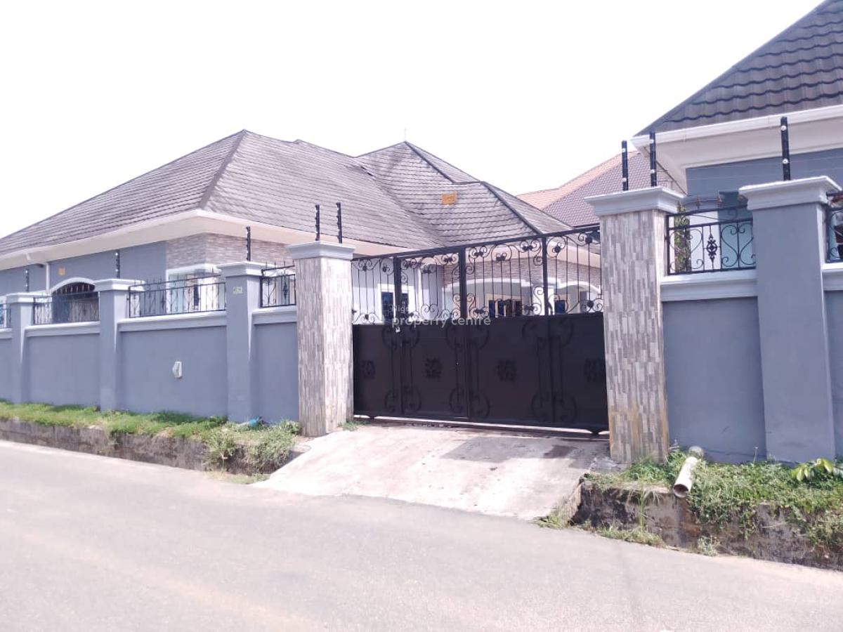 Standard and Spacious Four (4) Bedroom Detached Bungalow, Akpasak Estate, Uyo, Akwa Ibom, Detached Bungalow for Sale