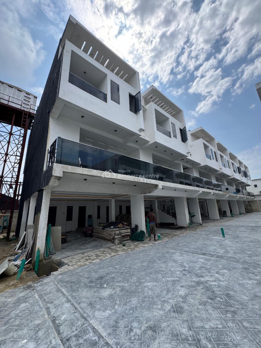 Spacious 3 Bedroom Terrace Duplex with 2 Room Bq, Orchid Road Lekki Lagos, Lekki, Lagos, Terraced Duplex for Sale