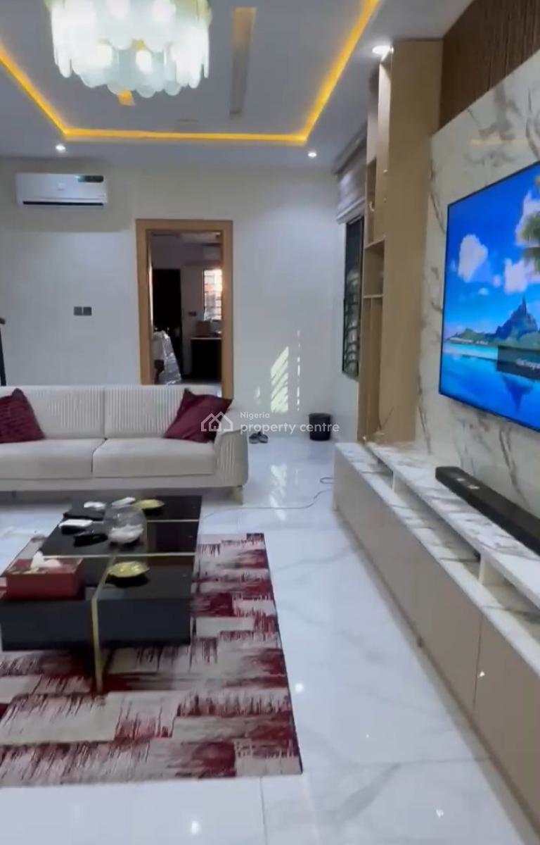 Fully Furnished 4 Bedroom Terrace House with a Maids Room, Lekki Phase 1, Lekki, Lagos, Terraced Duplex for Sale