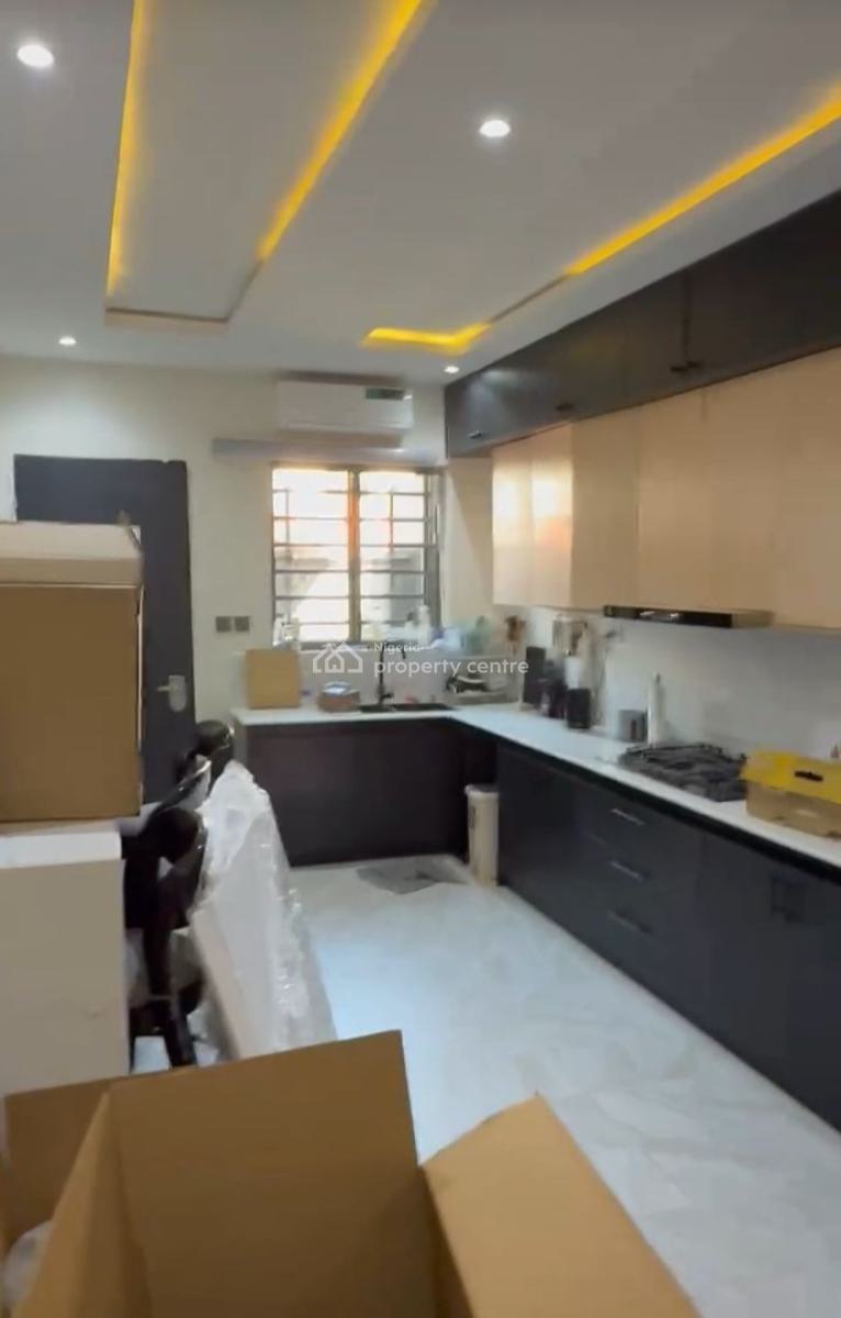 Fully Furnished 4 Bedroom Terrace House with a Maids Room, Lekki Phase 1, Lekki, Lagos, Terraced Duplex for Sale