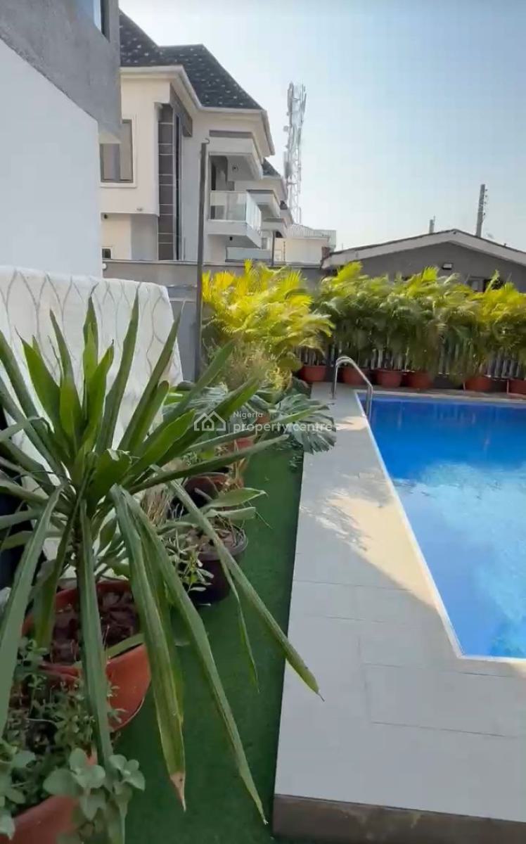 Fully Furnished 4 Bedroom Terrace House with a Maids Room, Lekki Phase 1, Lekki, Lagos, Terraced Duplex for Sale