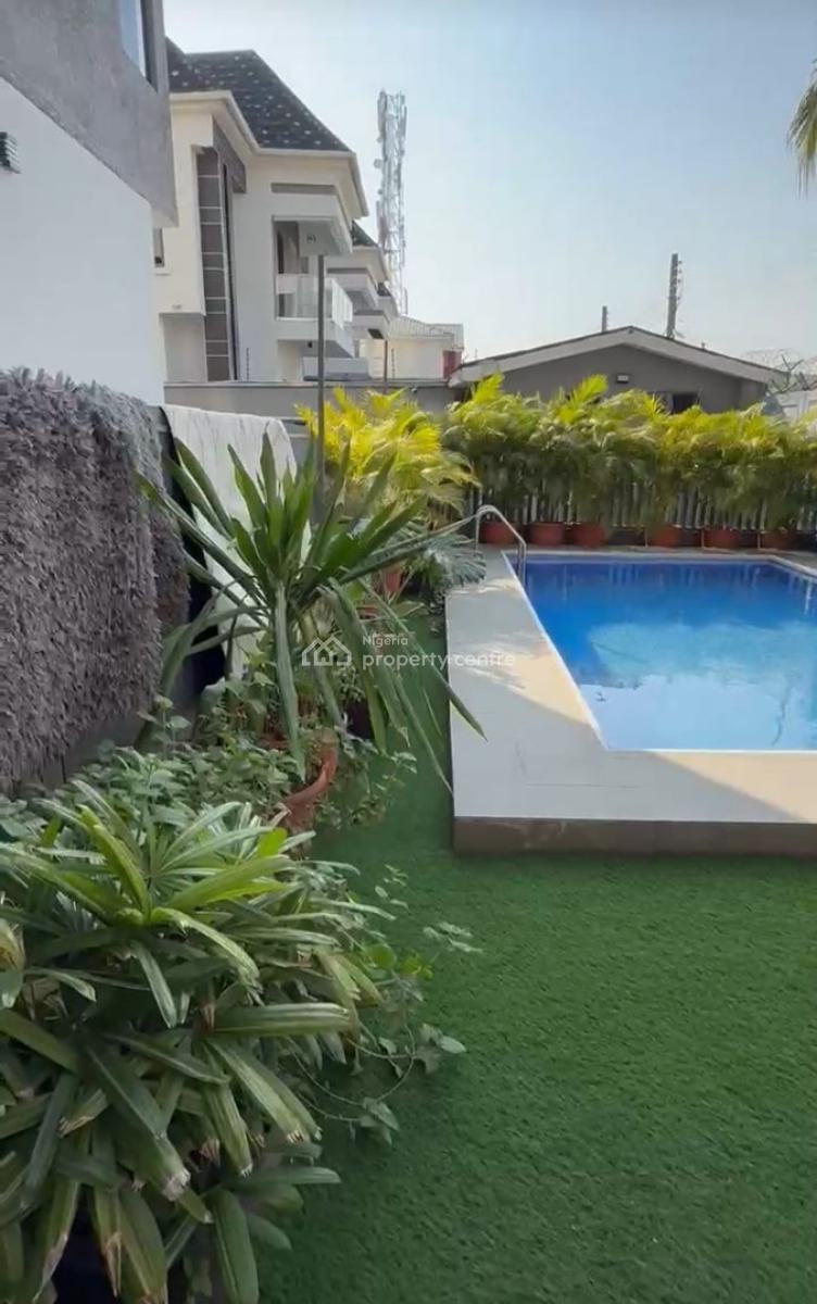 Fully Furnished 4 Bedroom Terrace House with a Maids Room, Lekki Phase 1, Lekki, Lagos, Terraced Duplex for Sale