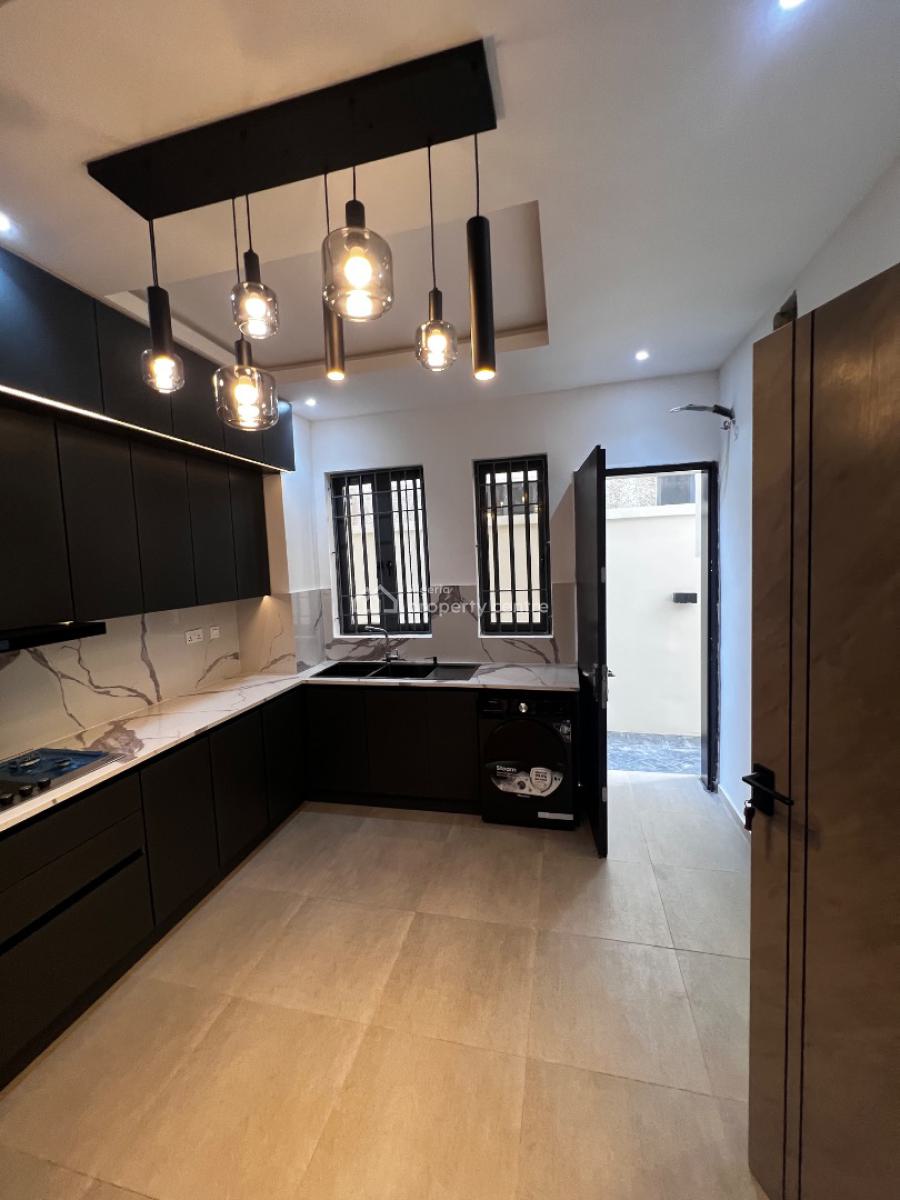 Luxury 4 Bedroom Duplex with a Study Room and Bq in Lekki Phase 1, Lekki Phase 1, Lekki, Lagos, Semi-detached Duplex for Rent