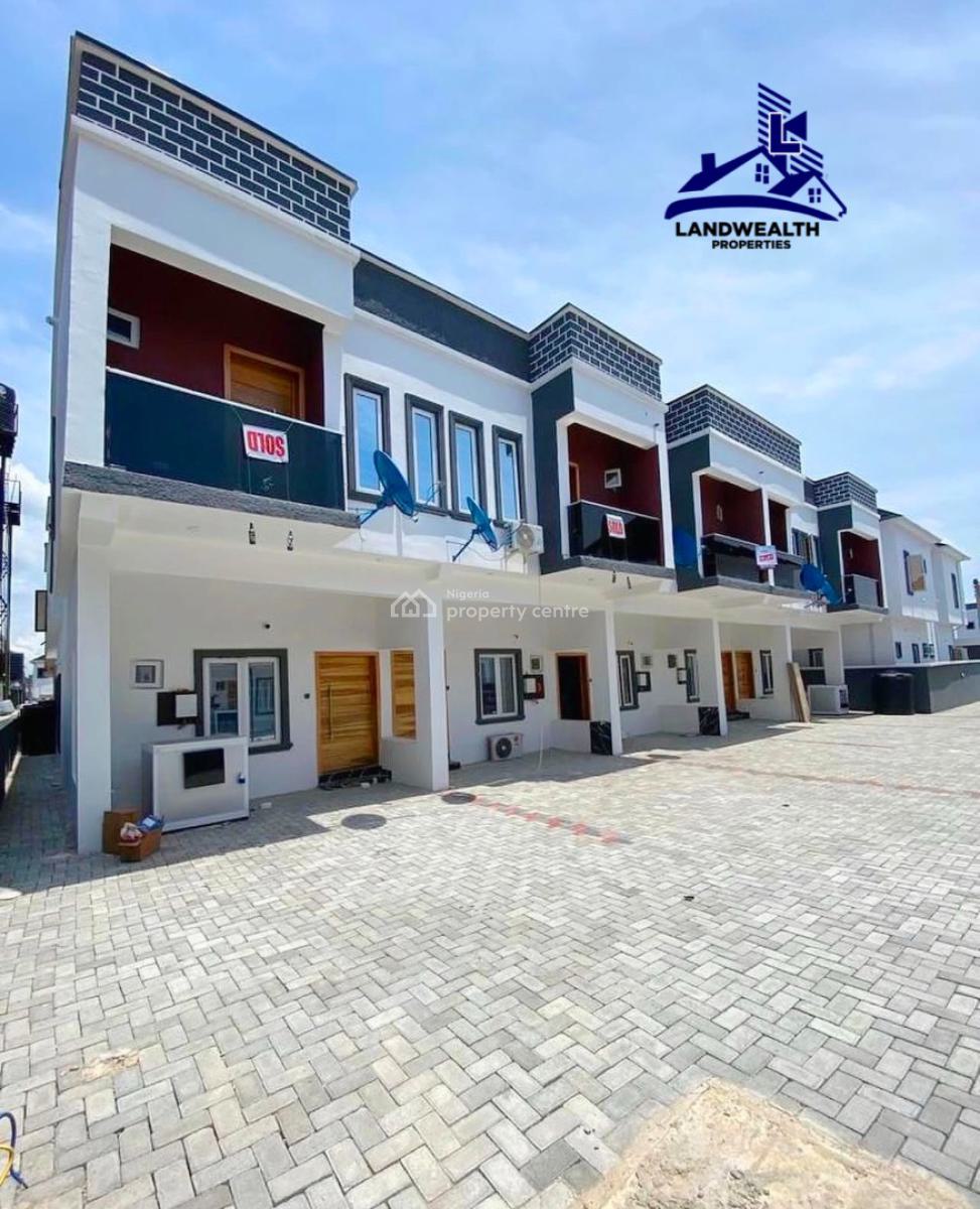 Affordable 3 Bedroom Terrace Duplex, Ikota, Lekki, Lagos, Terraced Duplex for Sale