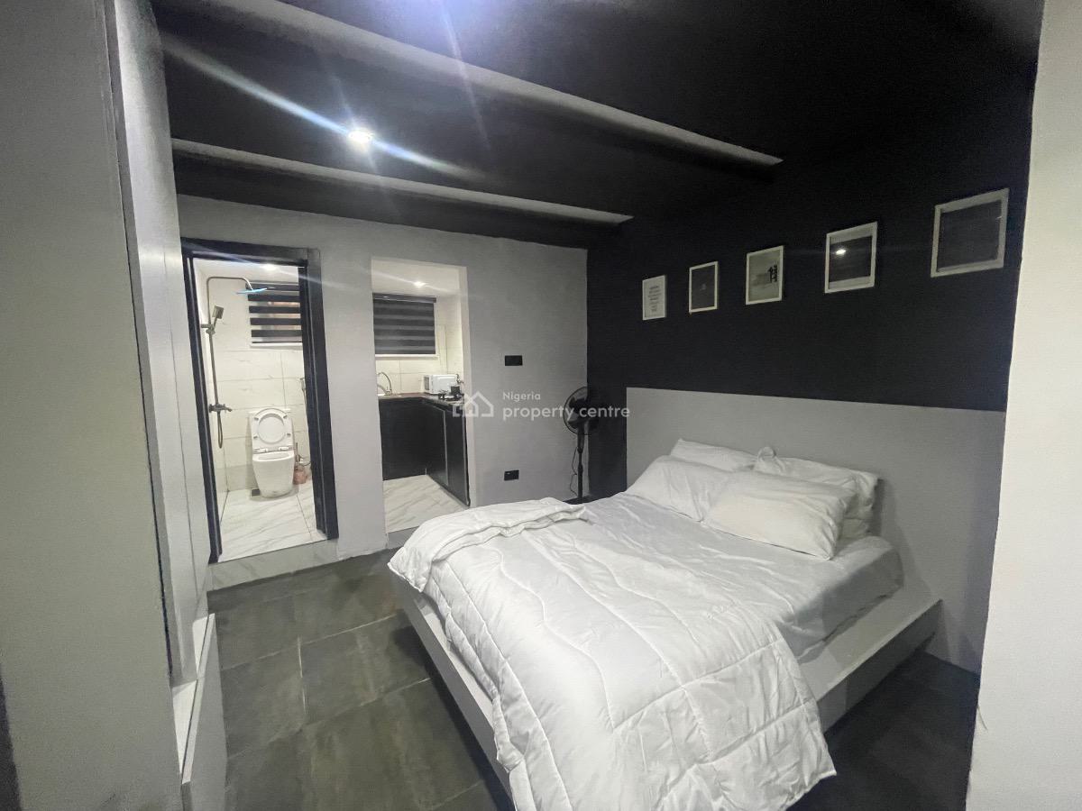 Private Serviced Studio Apartment, Chevron, Lekki, Lagos, Mini Flat (room and Parlour) Short Let